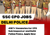 SSC CPO Recruitment 2024-25